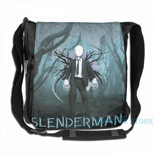 Slenderman USB Charge Backpack Men School Bags Women Bag Travel Laptop Bag