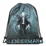 Slenderman USB Charge Backpack Men School Bags Women Bag Travel Laptop Bag