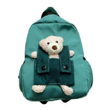Kids Cartoon Bear Nylon Backpack for 3-8 Years Old