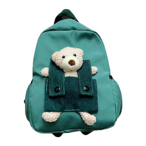 Cartoon Bear Nylon Kids Backpack for 3-8 Years Old
