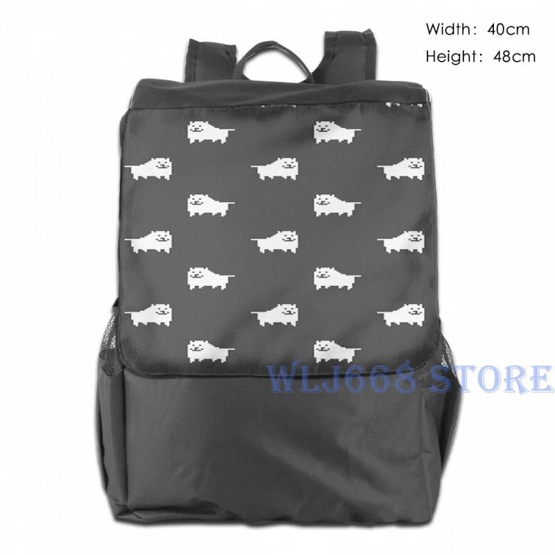 Funny Shoulder Bag Women Men Undertale Annoying Dog Gym Backpack