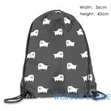 Funny Shoulder Bag Women Men Undertale Annoying Dog Gym Backpack