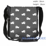 Funny Shoulder Bag Women Men Undertale Annoying Dog Gym Backpack
