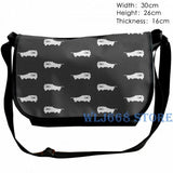 Funny Shoulder Bag Women Men Undertale Annoying Dog Gym Backpack