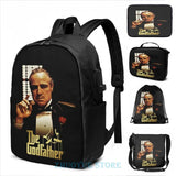 USB Charge Backpack Men School Bags Travel Laptop Bag
