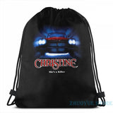 Funny Car Christine USB Charge Backpack School bags Travel laptop bag