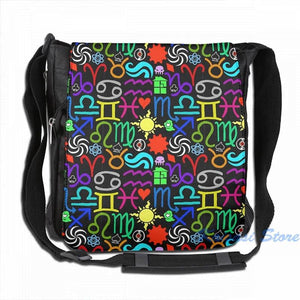 Homestuck Pattern USB Charge Backpack School Travel Laptop Bag