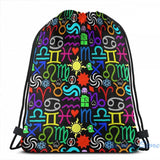 Homestuck Pattern USB Charge Backpack School Travel Laptop Bag