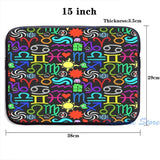 Homestuck Pattern USB Charge Backpack School Travel Laptop Bag
