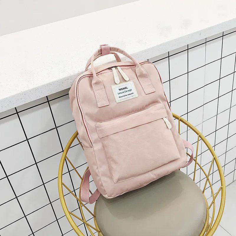 Youth Style Shoulder Bag Laptop Backpack for Teenager Girls Boys