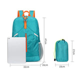 Waterproof Outdoor Folding Backpack Lightweight Travel Bag
