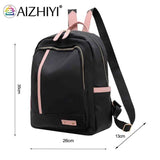 Vintage Oxford Cloth Large Capacity Backpack for Women