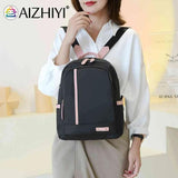 Vintage Oxford Cloth Large Capacity Backpack for Women
