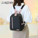 Vintage Oxford Cloth Large Capacity Backpack for Women