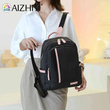 Vintage Oxford Cloth Large Capacity Backpack for Women