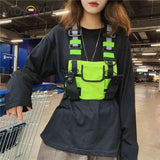 Multi-Pockets Reflective Tactical Bag Belt Bag Pouch Packs Men Women