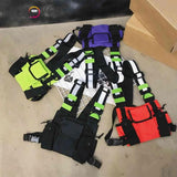 Multi-Pockets Reflective Tactical Bag Belt Bag Pouch Packs Men Women