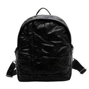Waterproof Quilted School Backpack for Winter