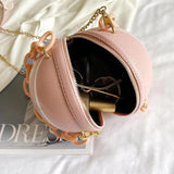 Female Pink Basketball Bag Ball Purses For Teenagers Women Shoulder Bags