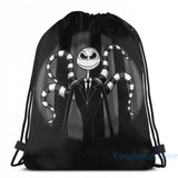 Funny Slender Jack USB Charge Backpack School Travel Laptop Bag