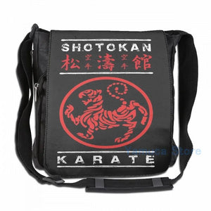 Shotokan Karate USB Charge Backpack School Travel Laptop Bag