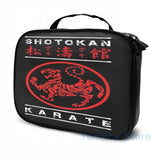Shotokan Karate USB Charge Backpack School Travel Laptop Bag