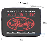 Shotokan Karate USB Charge Backpack School Travel Laptop Bag