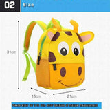 3D Cartoon Kid Toddler School Bags Backpack Kindergarten Boys Girls Schoolbag