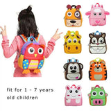 3D Cartoon Kid Toddler School Bags Backpack Kindergarten Boys Girls Schoolbag