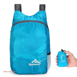 Small Casual Foldable Backpack Outdoor Bag 15L