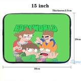 Funny Eddsworld The End USB Charge Backpack School Travel Laptop Bag