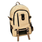 Vintage Canvas Backpack Double Shoulder Satchel Rucksack School Bag