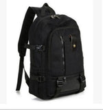 Vintage Canvas Backpack Double Shoulder Satchel Rucksack School Bag