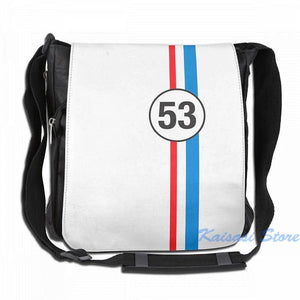 Funny HERBIE USB Charge Backpack Men Women Travel Laptop Bag