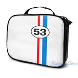 Funny HERBIE USB Charge Backpack Men Women Travel Laptop Bag