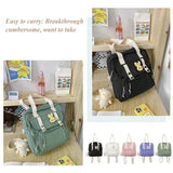 Japanese Nylon Backpack Girl Travel Handle Bags Female Laptop Travel Bag