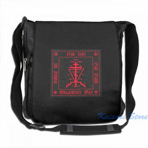 Calvary Cross USB Charge Backpack School Travel Laptop Bag