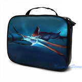 Subnautica Sea Monster USB Charge Backpack, Men Women Travel Laptop Bag
