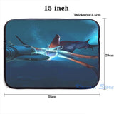 Subnautica Sea Monster USB Charge Backpack, Men Women Travel Laptop Bag