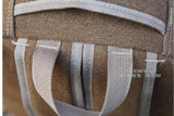 50L Canvas Backpack Large Capacity Travel Bag Men Women