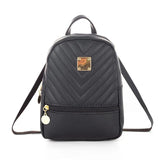 Women's Mini Multi-Function Backpack Shoulder Bag PU Leather