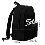 Girls Golf Backpack for School and Travel
