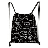 Periodic Table of Elements Drawstring Backpack for Teens