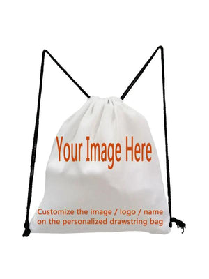 Golden Sunflowers Drawstring Backpack Gym Bag for Hiking Yoga Travel