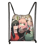 Anime SPYFAMILY Japanese Backpack Ladies Harajuku Spy x Family Drawstring Bags