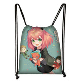 Anime SPYFAMILY Japanese Backpack Ladies Harajuku Spy x Family Drawstring Bags