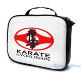 Kyokushin Karate Kanji Symbol USB Charge Backpack Men Women Travel Laptop Bag