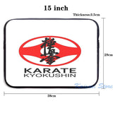 Kyokushin Karate Kanji Symbol USB Charge Backpack Men Women Travel Laptop Bag