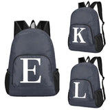 Ultralight Foldable Backpack for Hiking, Sports - Letter Pattern