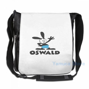 Oswald Rabbit USB Charge Backpack School Travel Laptop Bag